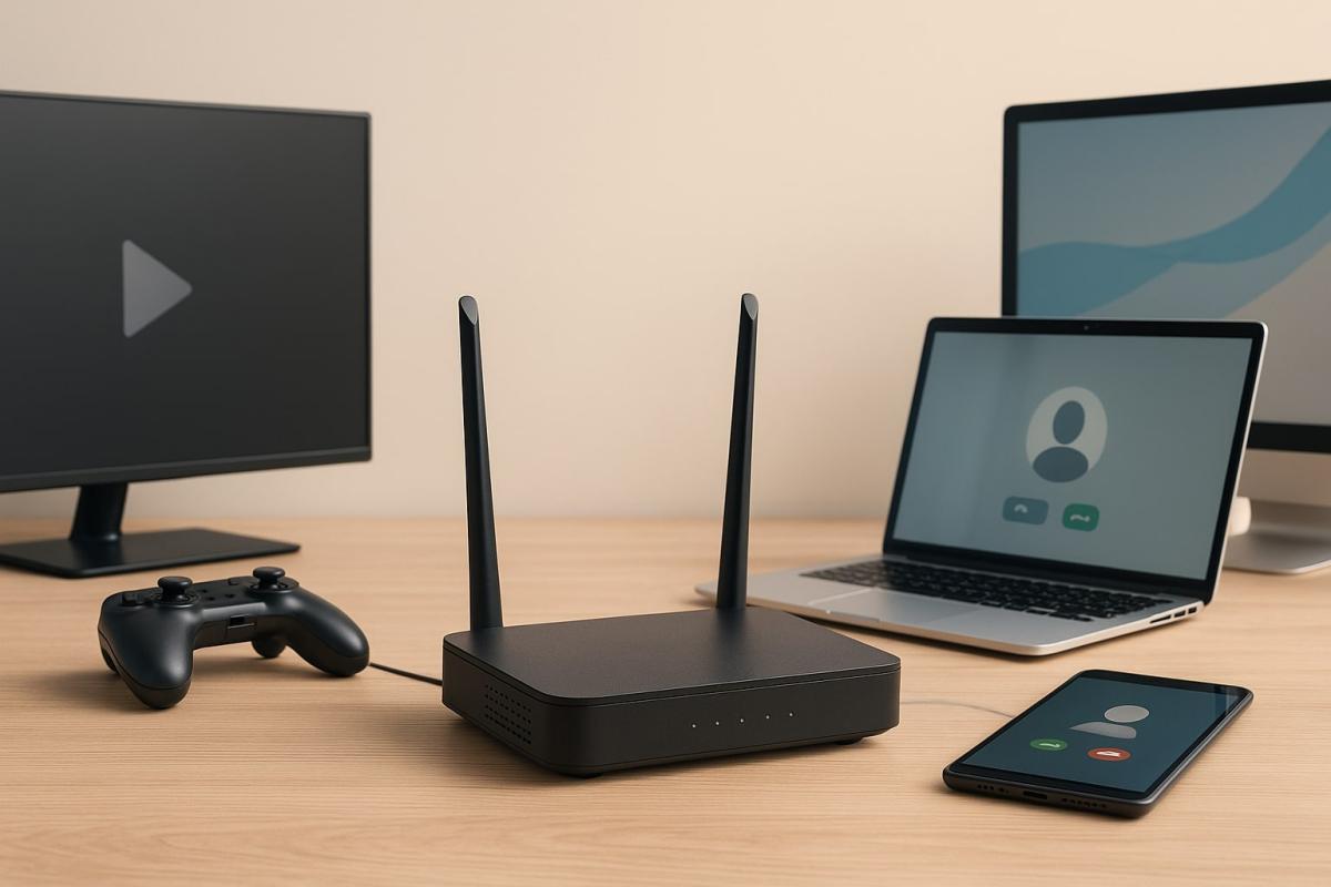 Quelle vitesse Internet est suffisante ? Comparaison pour le streaming, les jeux, le travail et la TV